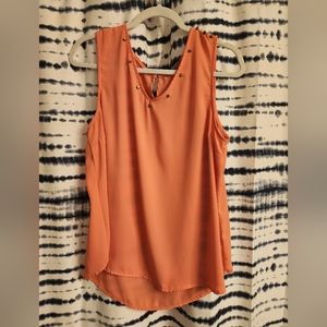 Charlotte Ruse peach blouse